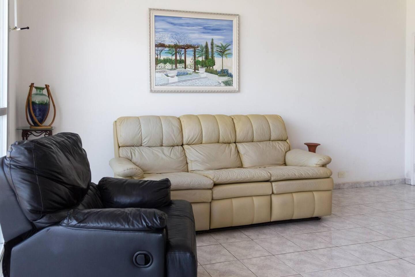Apartmán Pitangueiras Frente Total Mar Pe Na Areia Guarujá Exteriér fotografie